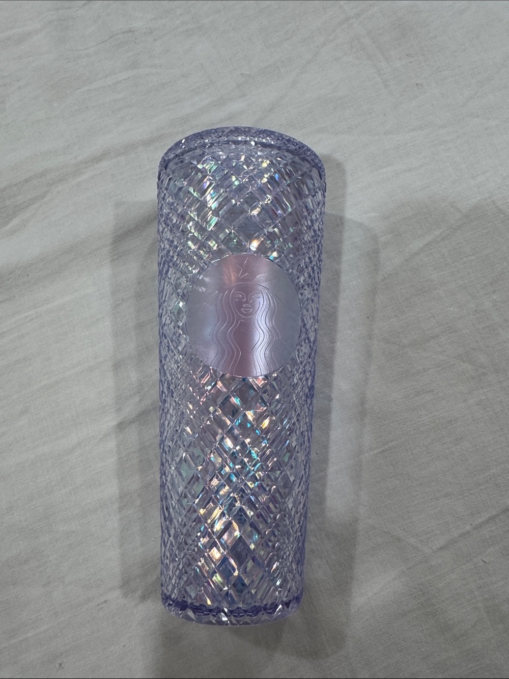 Starbucks Iridescent Lavender Crystal-Textured Tumbler